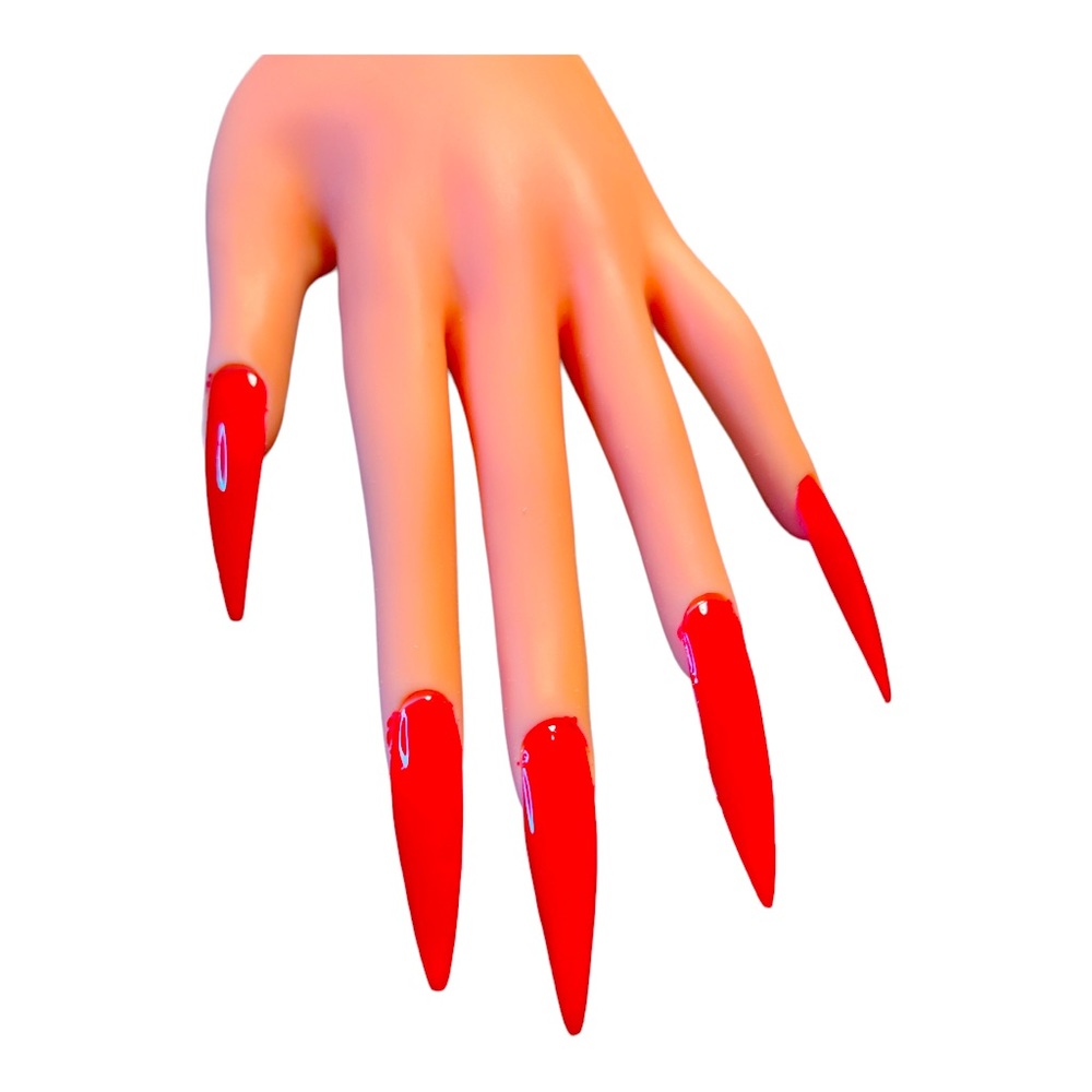 BIG RED APPLE OPI  stilettos set XXL,L,M,SM, And mini